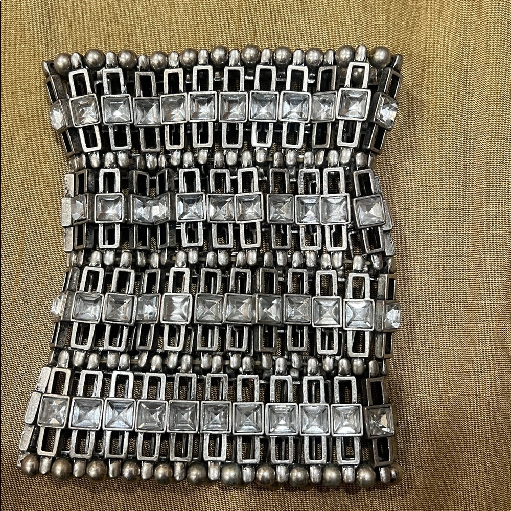 Silver Beaded Bracelet